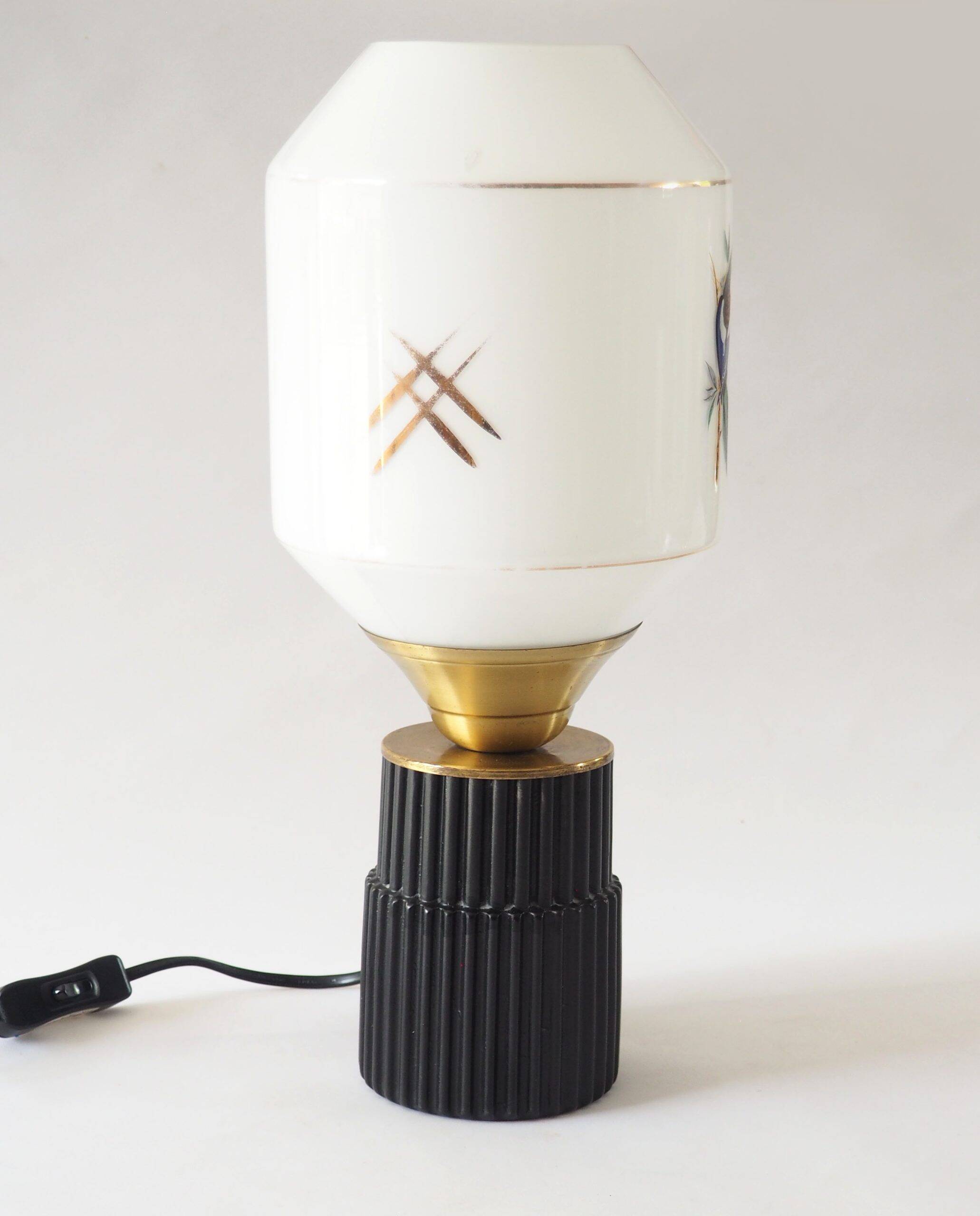 Grande lampe oiseaux