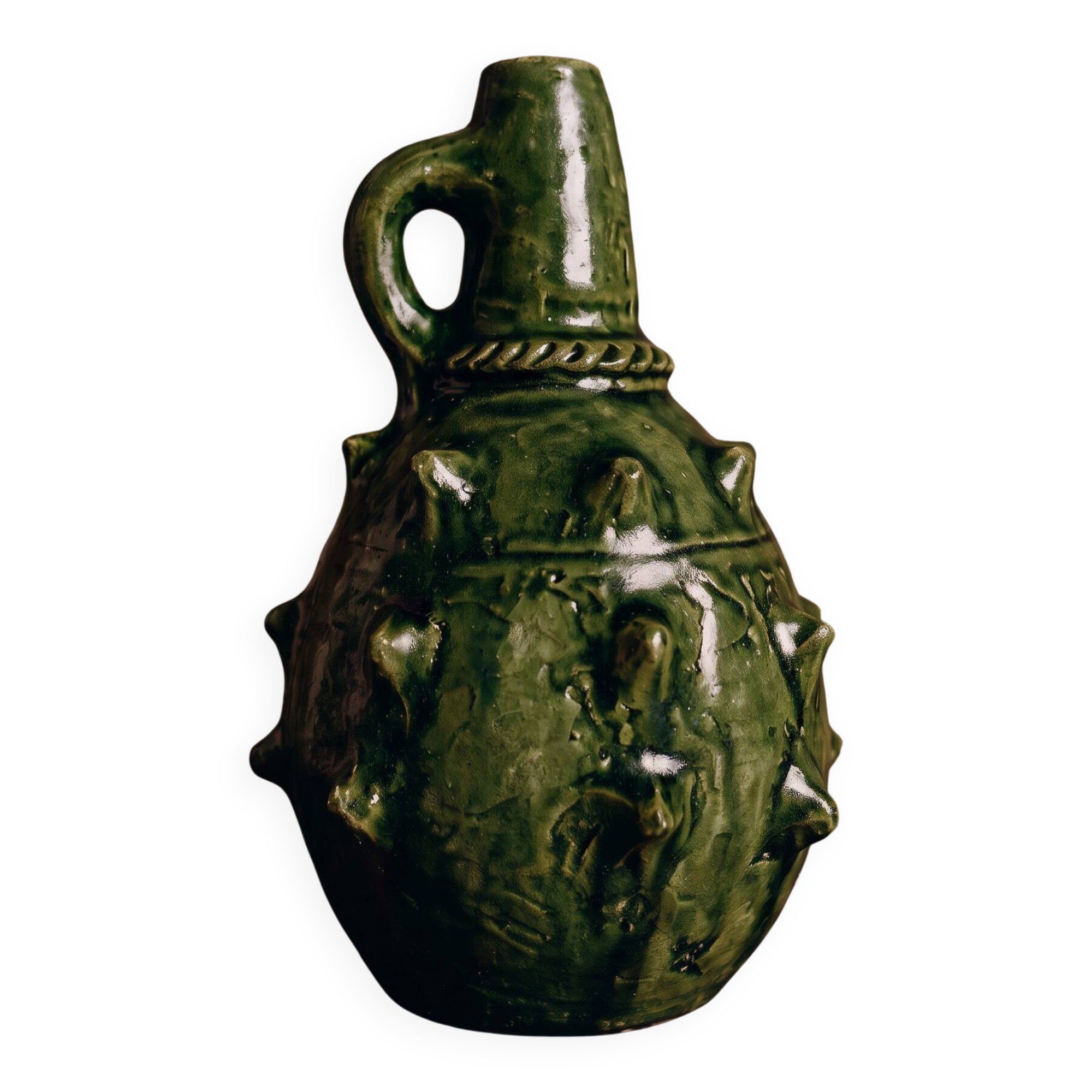 Studded amphora with twisted band