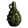 Studded amphora with twisted band