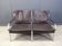 Leather sofa by Preben Fabricius and Jorgen Kastholm for Walter Knoll