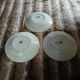 3 antique deep plates in ironstone