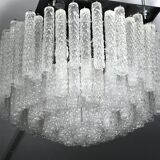 Vintage italian murano glass chandelier by Toni Zuccheri for Venini, 1960s