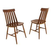 Set of 2 teak chairs, Jan Hallberg, Edsbyverken, Sweden, 1960