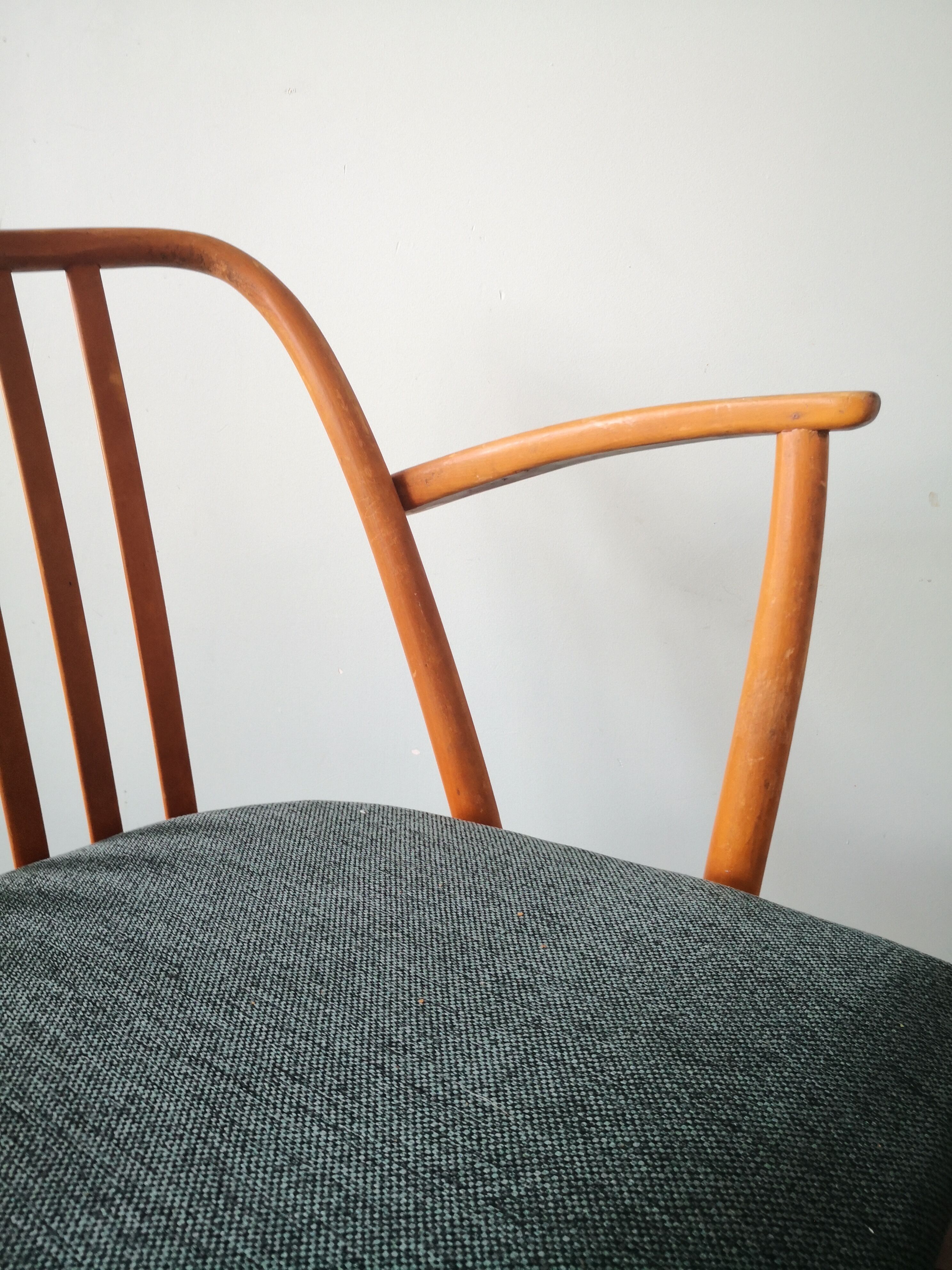 Pair of Scandinavian style armchairs, Antonin Suman, for Ton, Czech, 70s
