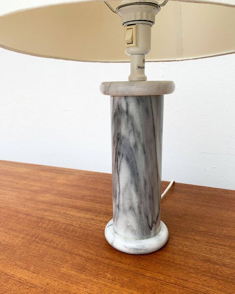 Lampe de table en marbre postmoderne vintage d'Ikea, années 1980