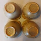 4 ear bowls in Sarreguemines sandstone