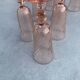 7 Roseline foot flutes - vintage Arcoroc
