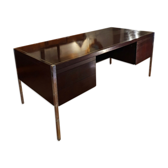 Richard Schultz's desk for Knoll International - wood & chromed metal - 1963