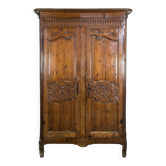 Armoire normande en pin massif
