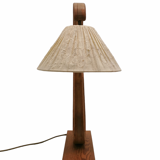 Vintage wood lamp