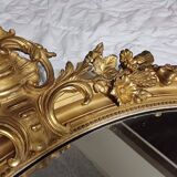 Miroir ovale Napoléon III
