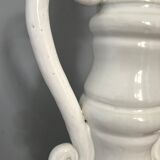 Enamelled ceramic lamp