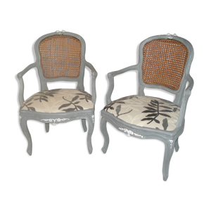 Paire de fauteuils en