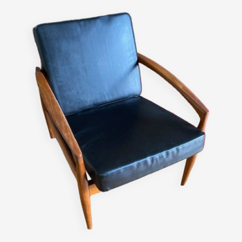 Danish teak armchair