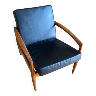 Danish teak armchair