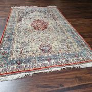 Tapis ancien en soie, Pékin 1930