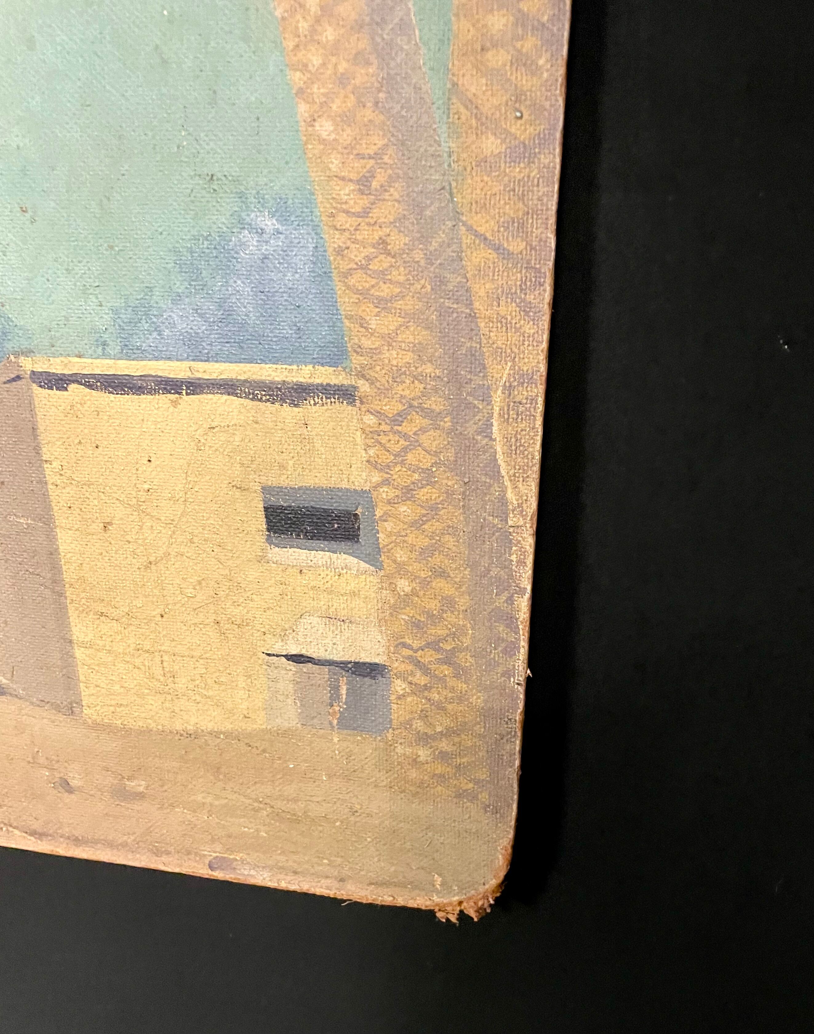 Oil on cardboard Orientalist School