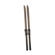 Former alpine ski wooden