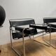 Paire de Fauteuils style Wassily MB50 Marcel Breuer