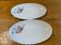 Lot de deux raviers porcelaine de couleuvre