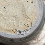 Small vase in Corsican pyrite stoneware