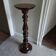 Twisted column stand, vintage plant holder