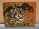Vintage wall tapestry canvas The Ram M.M. Charollais 60s/70s