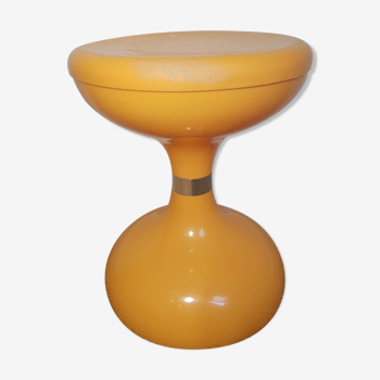 Diabolo stool Robur Sgabello, Vintage orange Americano