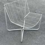 Vintage Niels Gammelgaard Jarpen chair white Ikea