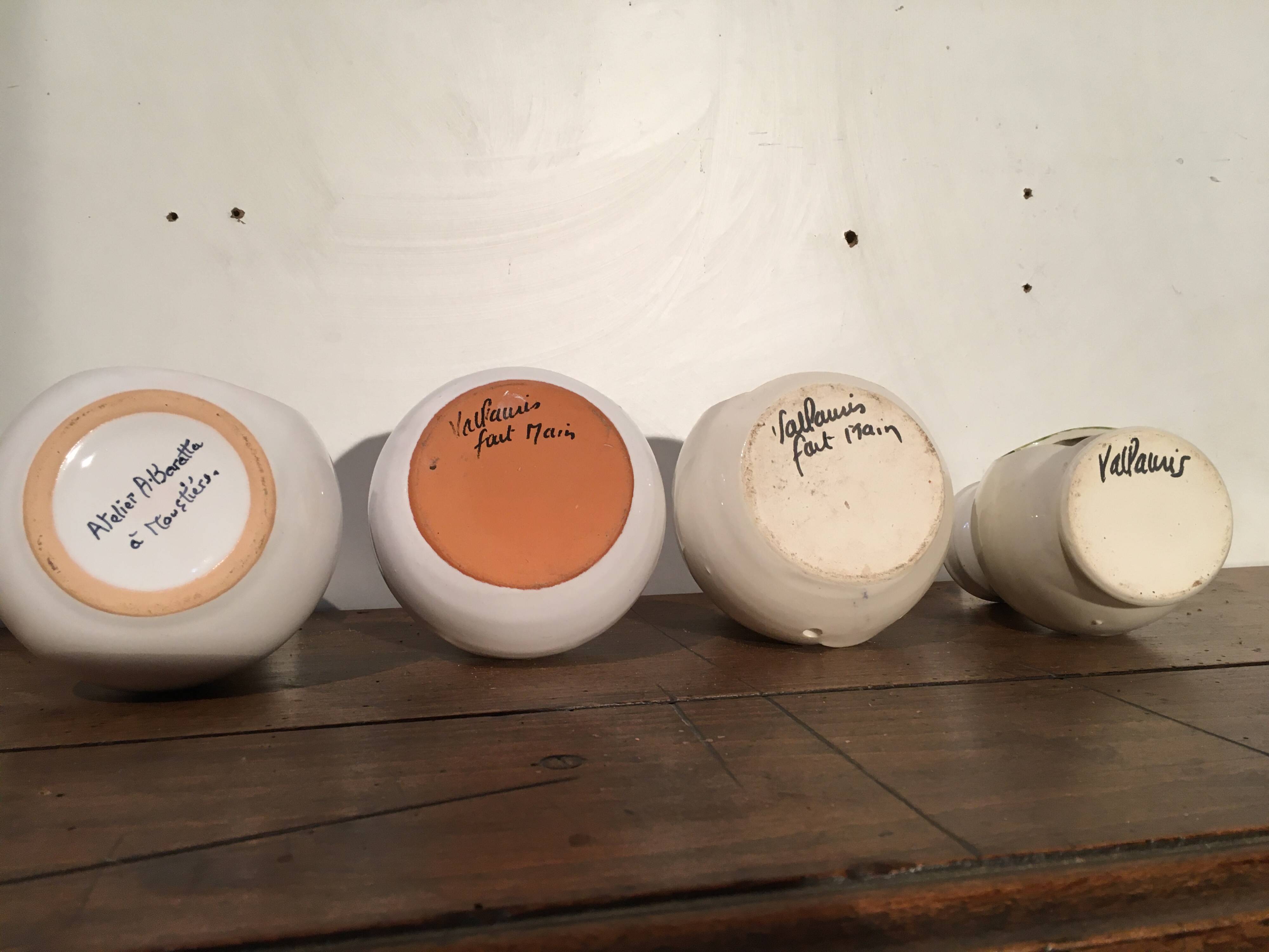 Vallauris and Moustier perfume burners of your choice