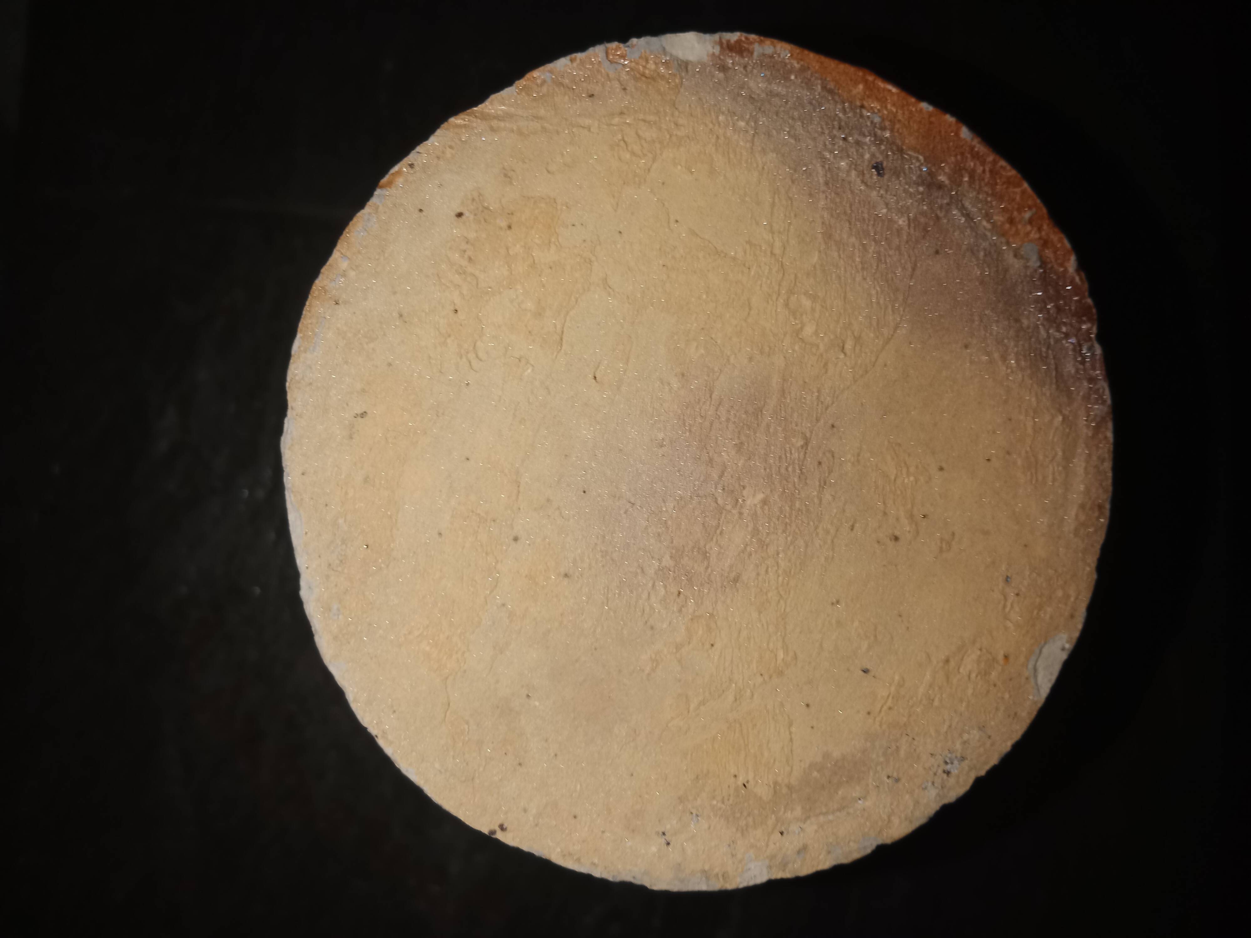 Pot en grès vintage irisé