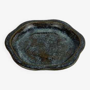 Enamelled stoneware ashtray