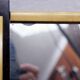 Plateau miroir ARt Deco