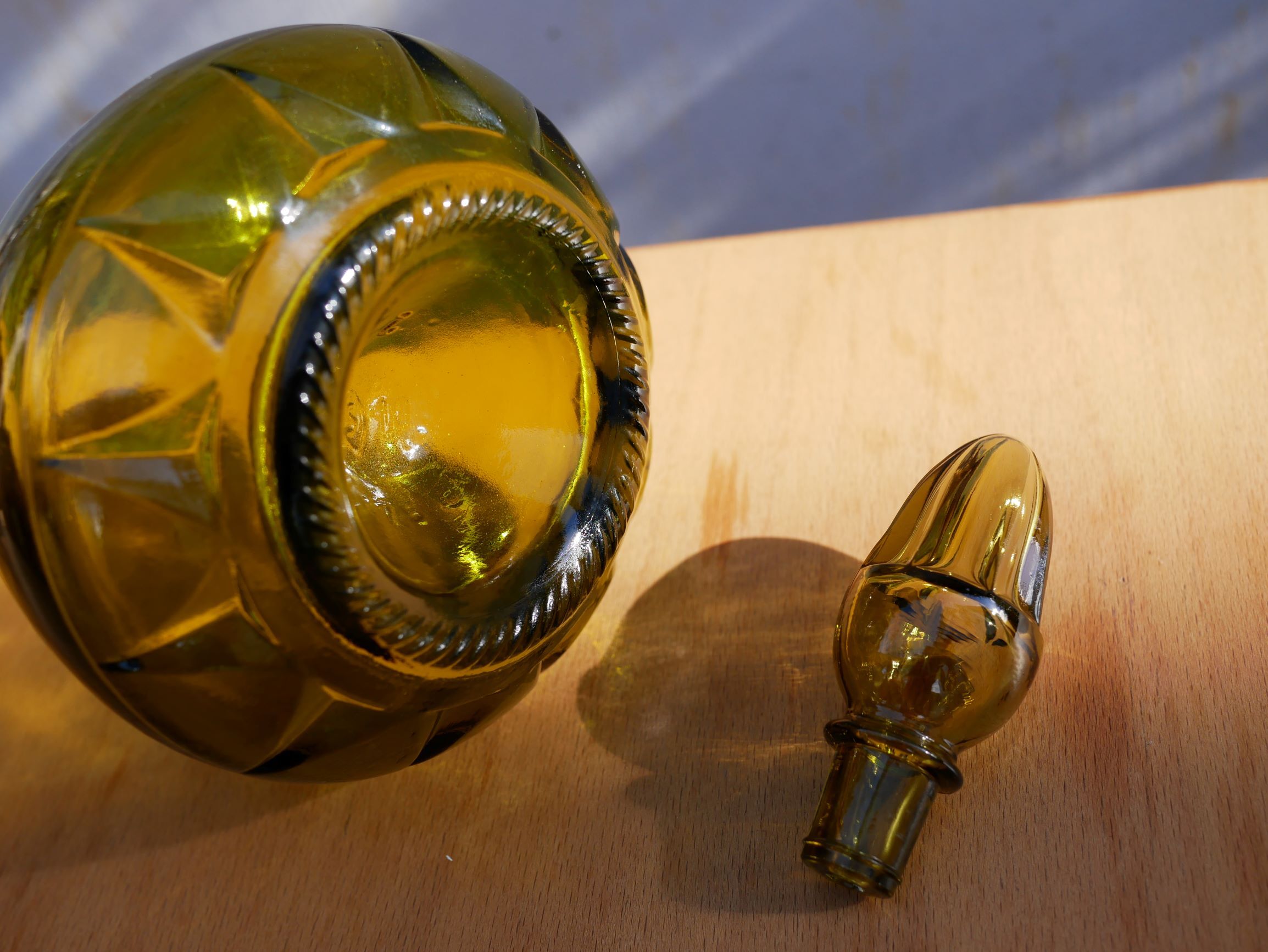 Glass carafe 60 years