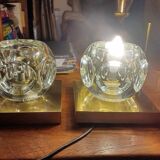 2 x Appliques Vintage de Peill & Putzler, années 1970