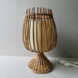 Rattan lamp from the 60s