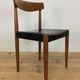 Chaise 343 par Knud Faersch pour Slagelse Mobelvaerk, scandinave, danoise
