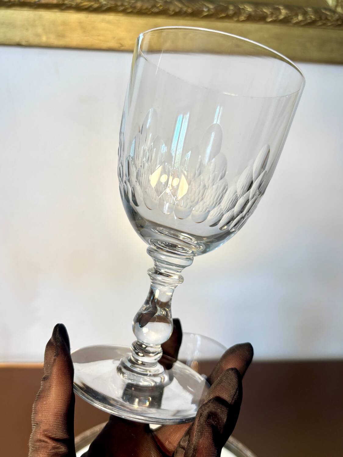 2 verres à eau Baccarat m. Richelieu