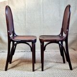 Pair of Horgen-Glaris bistro chairs from the 1920s