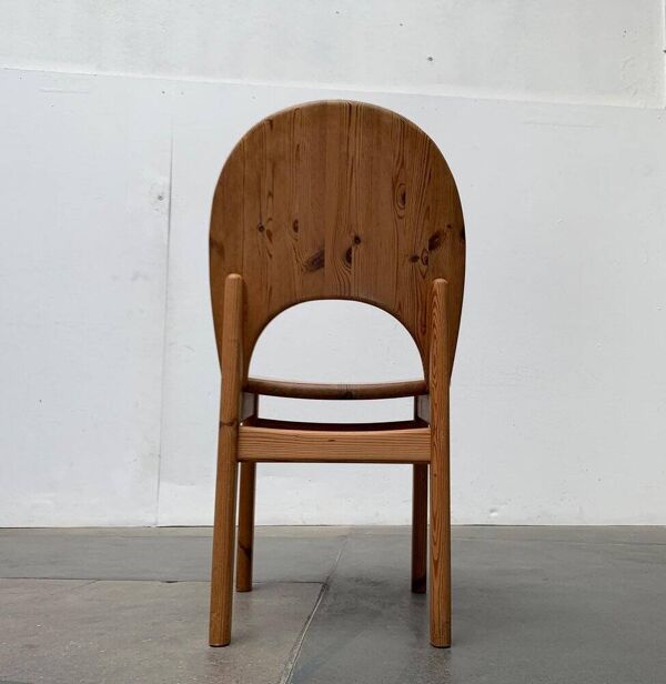 Chaises en pin danois milieu du siècle par Niels Koefoed pour Glostrup, années 1960, lot de 4