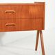 Scandinavian teak bedside table from the 1960s