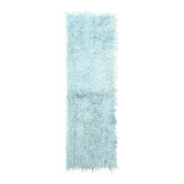 Tapis Kilim vert clair et doux 2x7, 72x230 cm