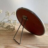 Round barber mirror 18 cm