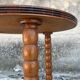 Table d’appoint ronde ancienne
