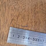 Table de jeu Henredon avec motif de toile d'araignée sur le dessus