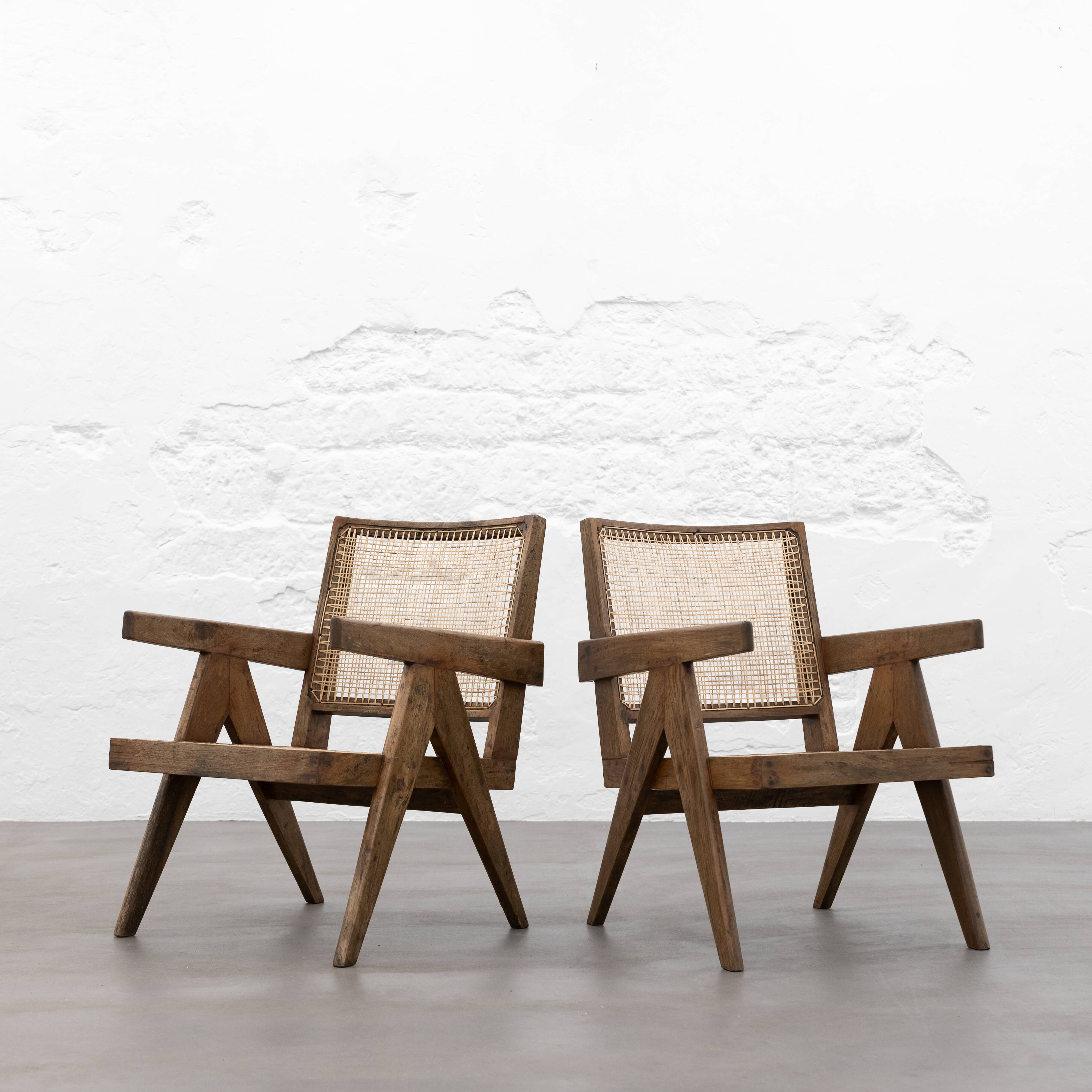 Pair of Easy Chair "IBHO"