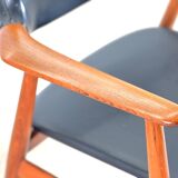 A set of four or six Svend Aage Eriksen model Gm11 dining chairs, 1960s