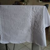 Nappe et 8 serviettes assorties en coton - 200 x 160