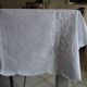 Tablecloth and 8 matching cotton towels - 200 x 160