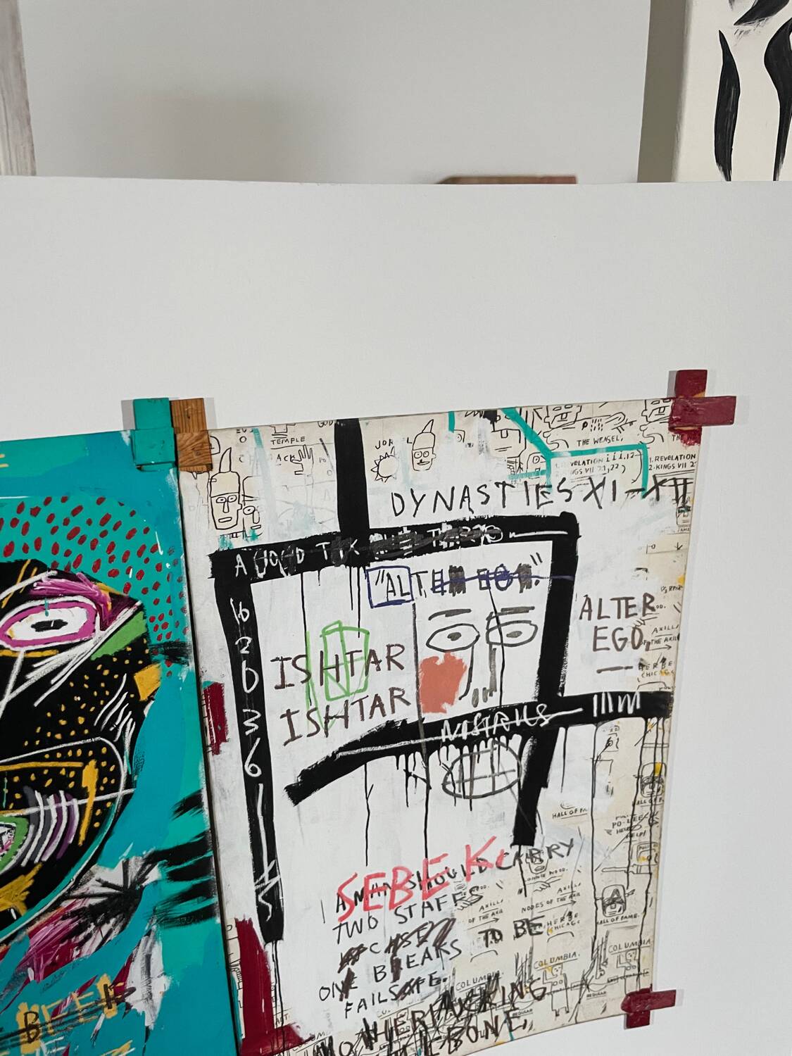 Jean Michel Basquiat (1960-1988), Ishatar 1983, publié par King McGaw, sous licence Arestar New York